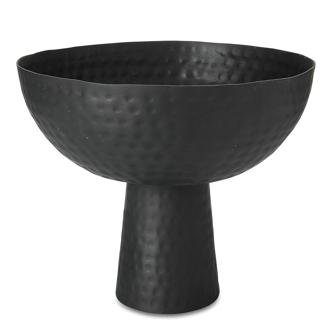 Pedestal Bowl Black Large - Madras Link