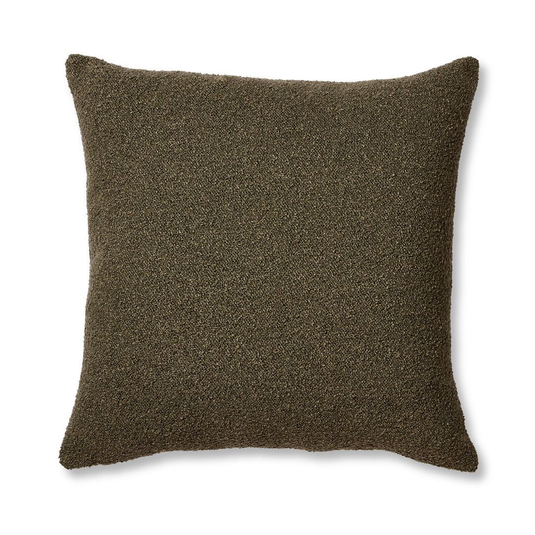 Kenzo Olive Boucle Cushion - Madras Link