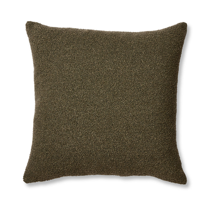 Kenzo Olive Boucle Cushion - Madras Link