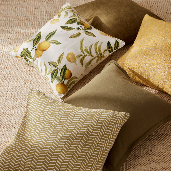 Somerset Moss Green Cushion - Madras Link
