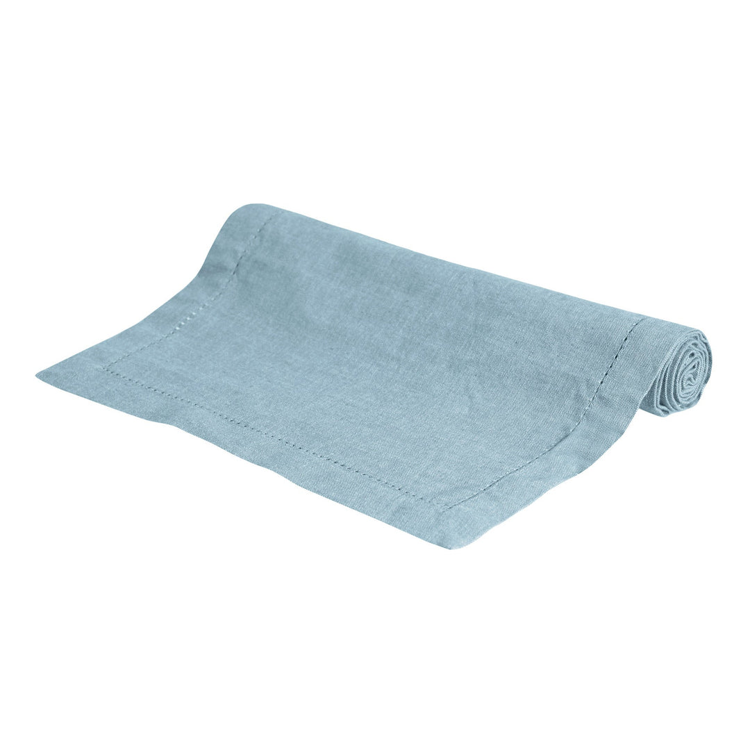 Jetty Sky Blue Table Runner - Madras Link
