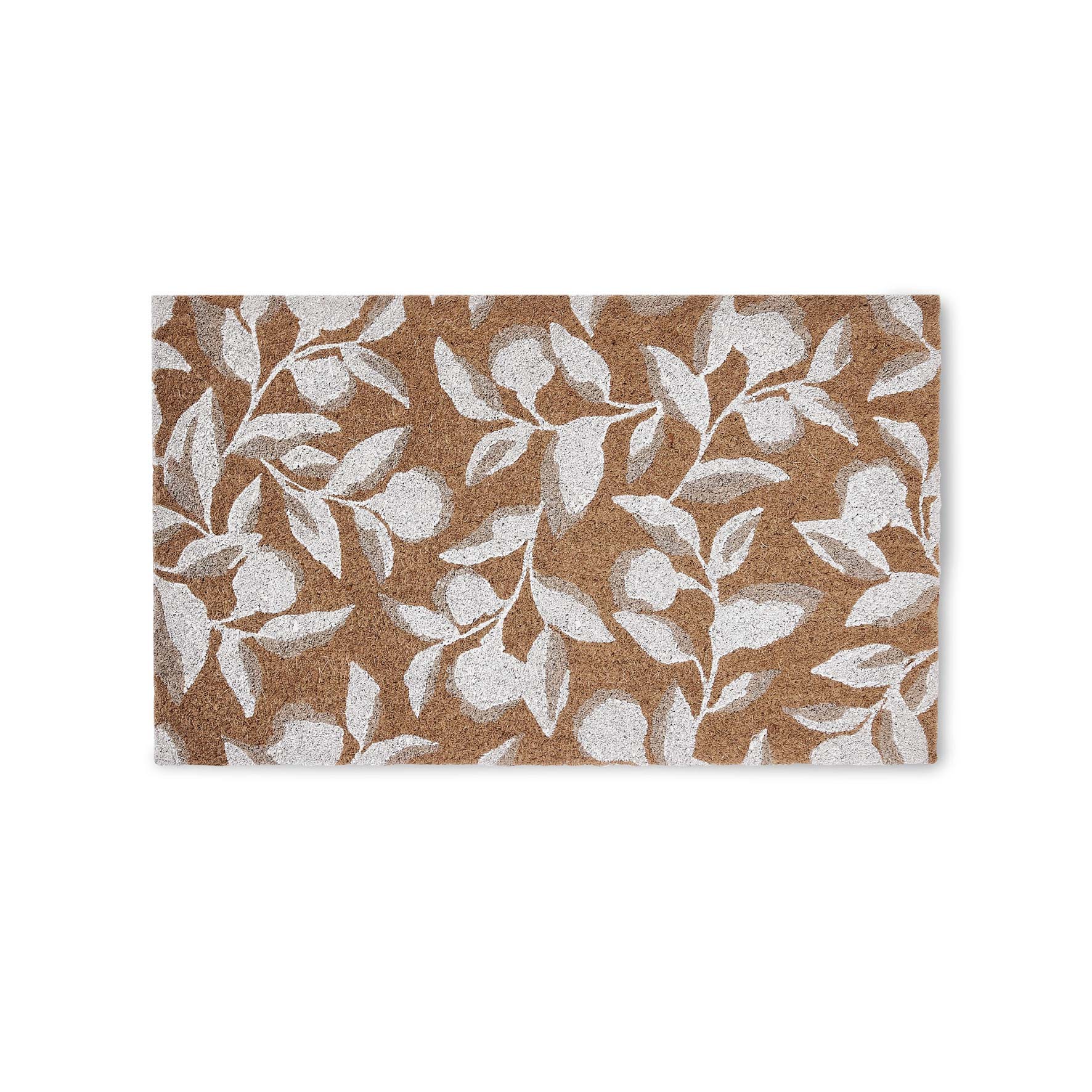 Riviera White Doormat Madras Link