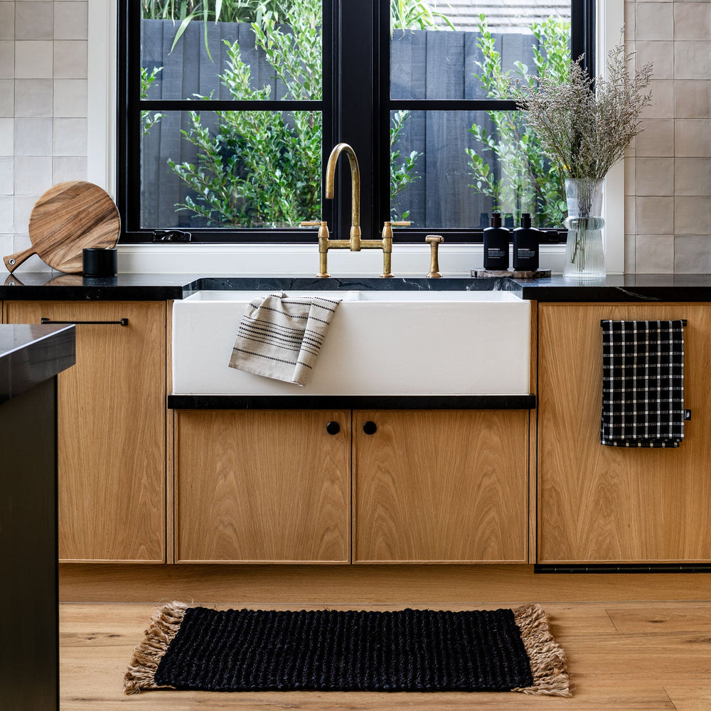 Harris Jute Rug - Black - Madras Link