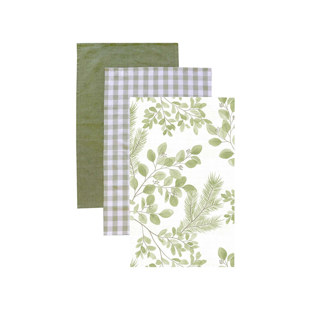 Gumdrop Tea Towel - Pack of 3 - Madras Link