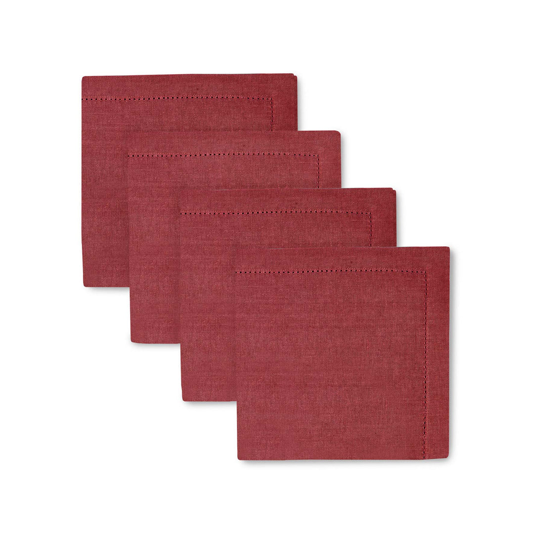 Jetty Napkin - Red, Set of 4 - Madras Link