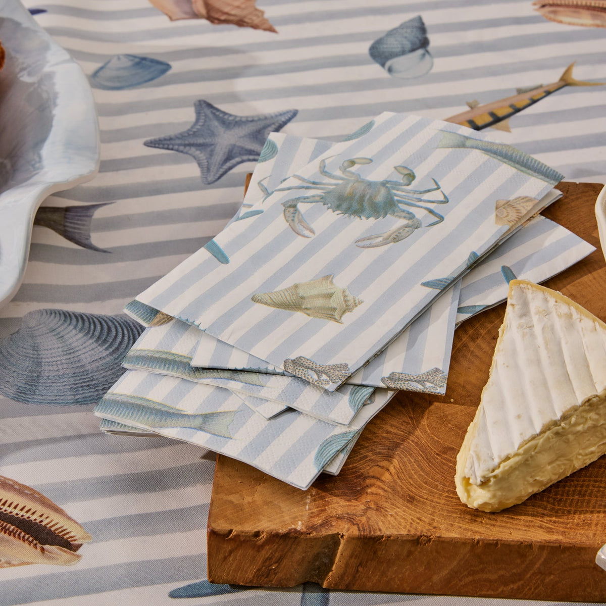 La Mer Paper Napkin Set - Madras Link