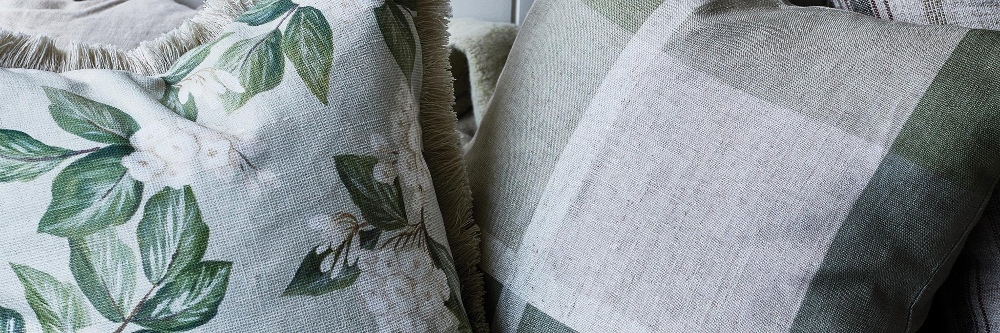 Floral Cushions - Madras Link