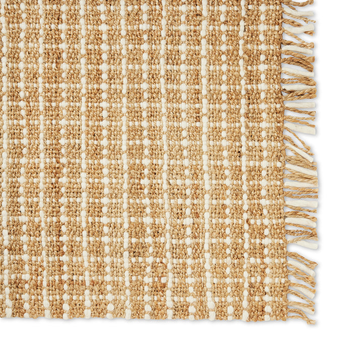 Murray Off-White Wool/Jute Rug - Madras Link