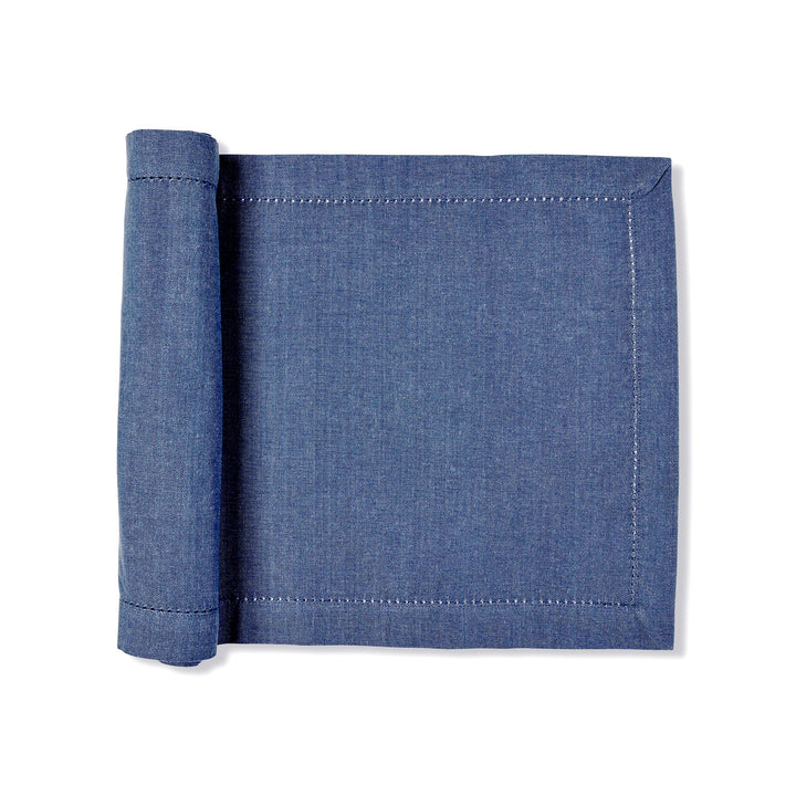 Jetty Table Runner - Dark Denim - Madras Link