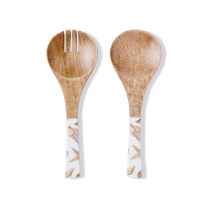 Shell Collection Salad Servers - Set of 2 - Madras Link