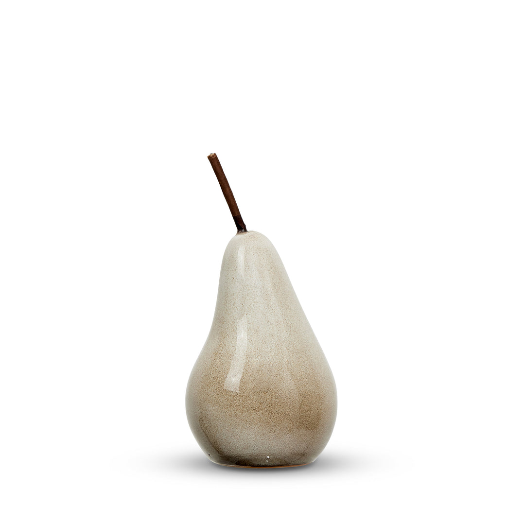 Bosc Pear Taupe - Small - Madras Link