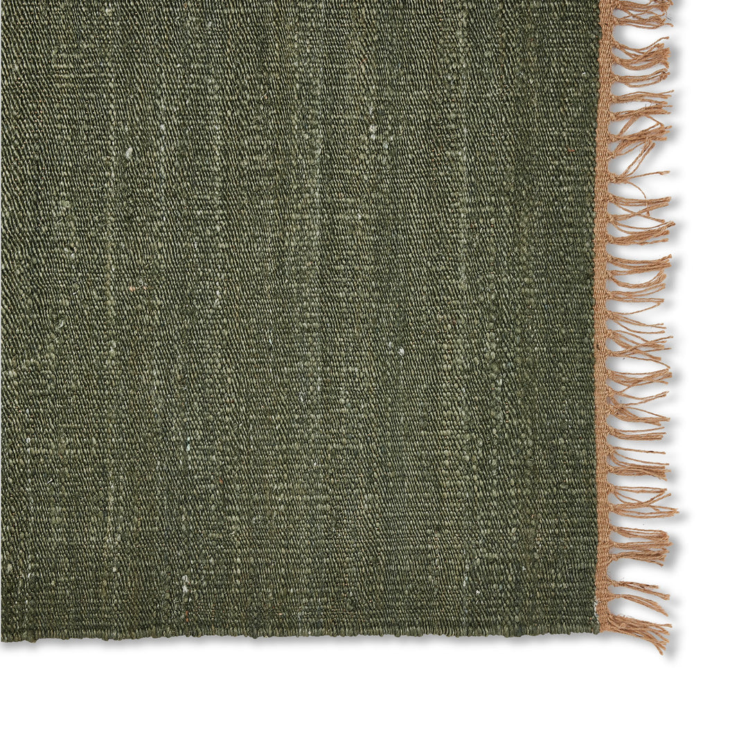 Olinda Olive Jute Rug - Madras Link