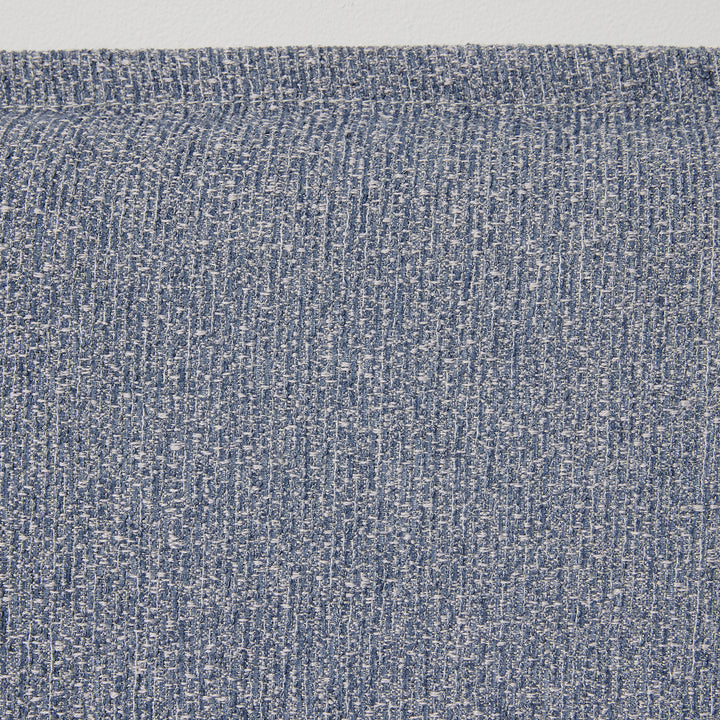 Beau Blue Textured Slip Cover King