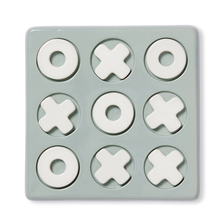 Ceramic Blue/White Tic Tac Toe