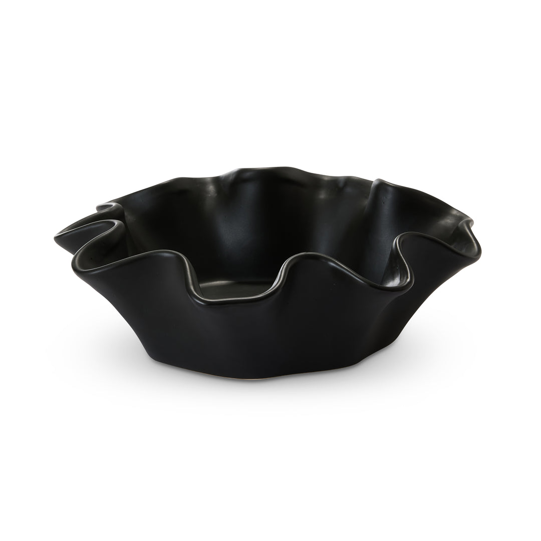 Wave Black Bowl