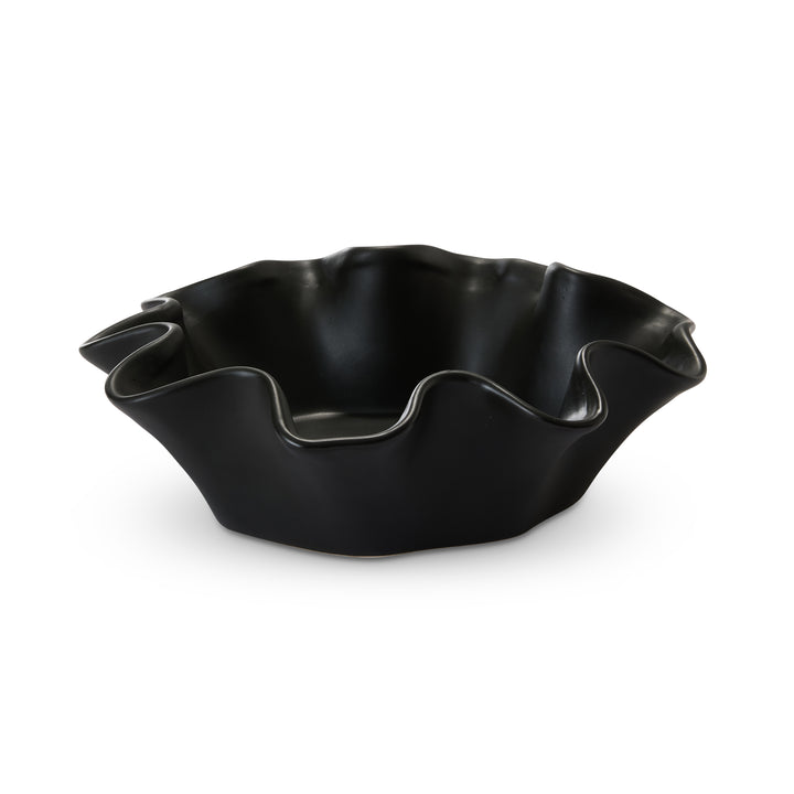 Wave Black Bowl
