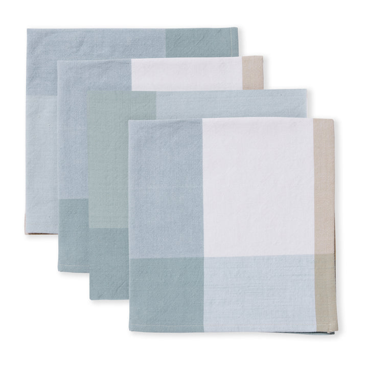 Portside Blue Napkin Set of 4 - Madras Link