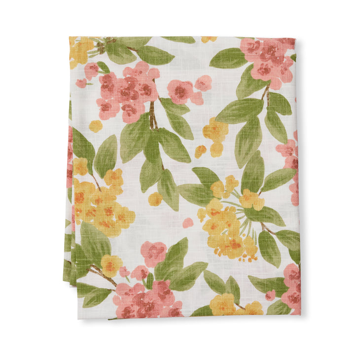 Annie Pink/Orange Tablecloth - Madras Link