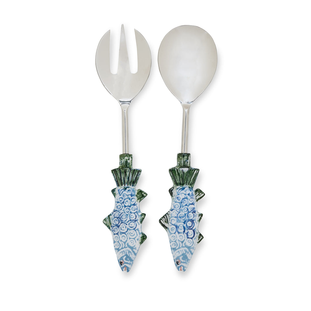 Fish Salad Server Set