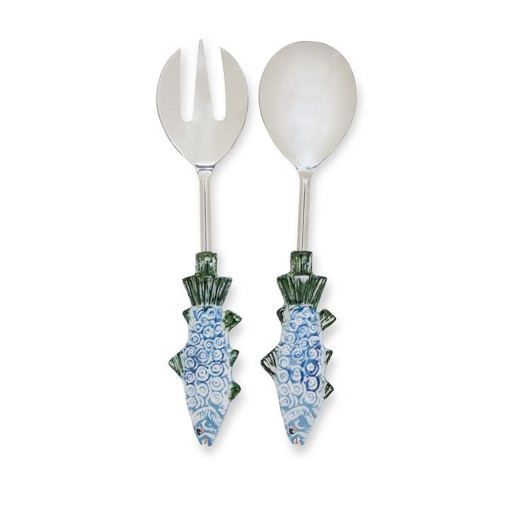 Fish Salad Server Set