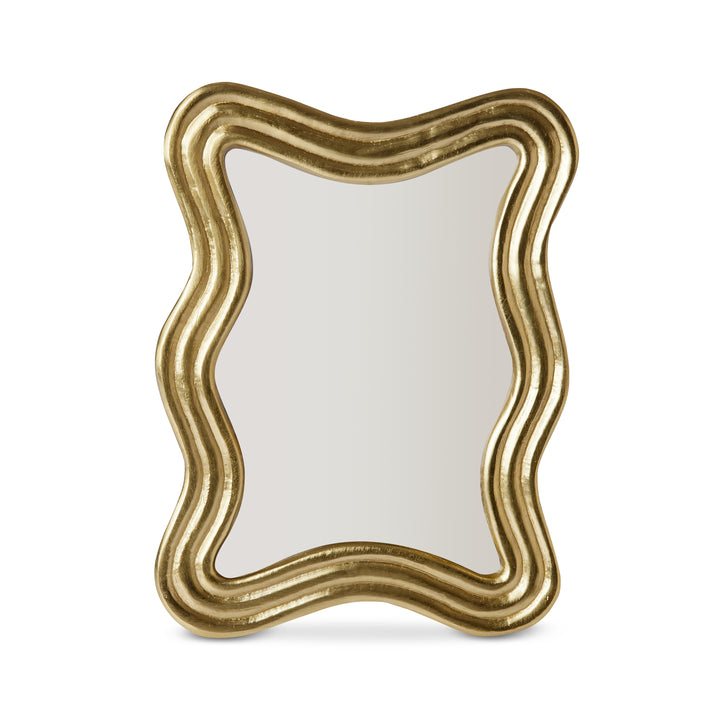Brass Wavy Photo Frame