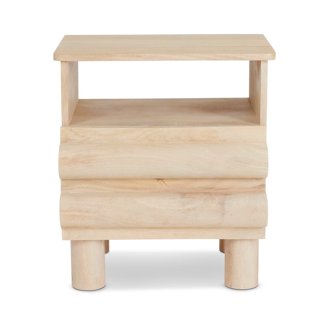 Irving 1 Drawer Bedside Natural