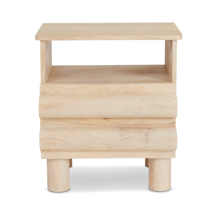 Irving 1 Drawer Bedside Natural