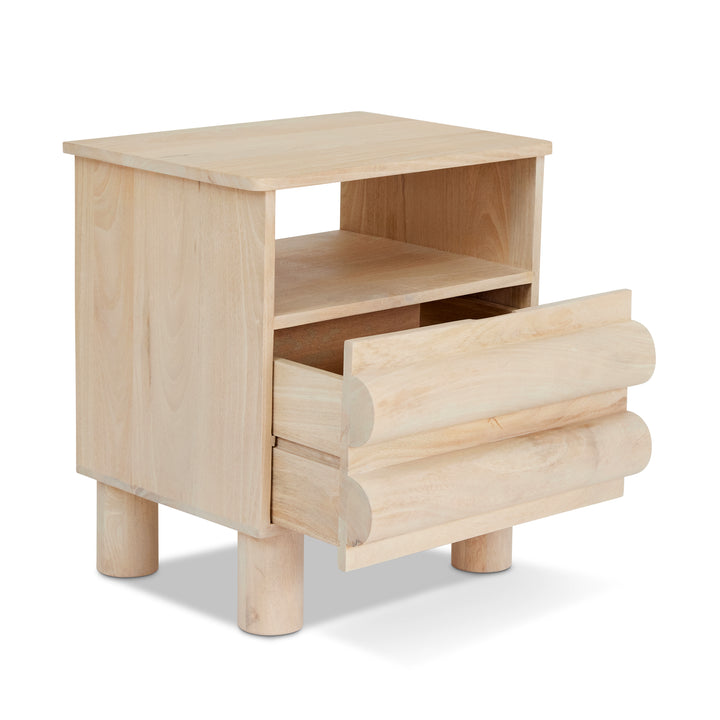 Irving 1 Drawer Bedside Natural