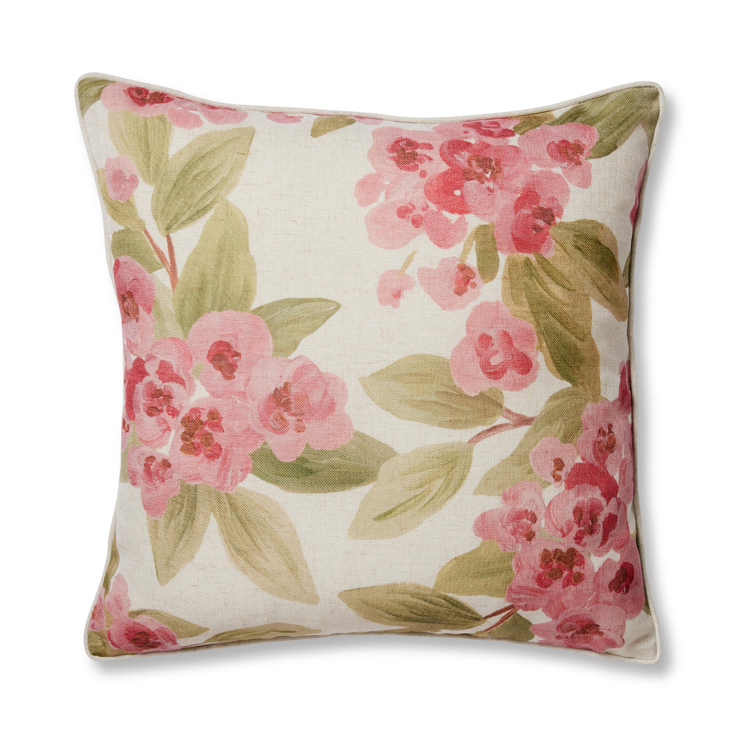 Annie Pink Cushion - Madras Link