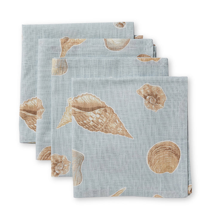 Shelly Beach Multi Napkin Set 4 - Madras Link