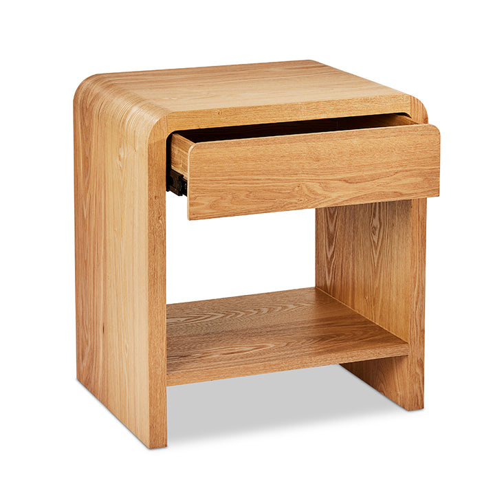 Nolan Oak Bedside Table - Madras Link