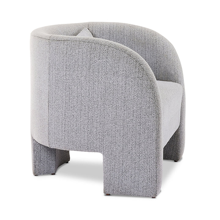 June Black/White Boucle Chair - Madras Link