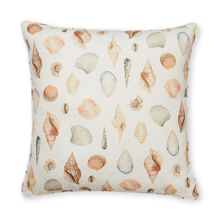 Shelly Beach White Cushion - Madras Link