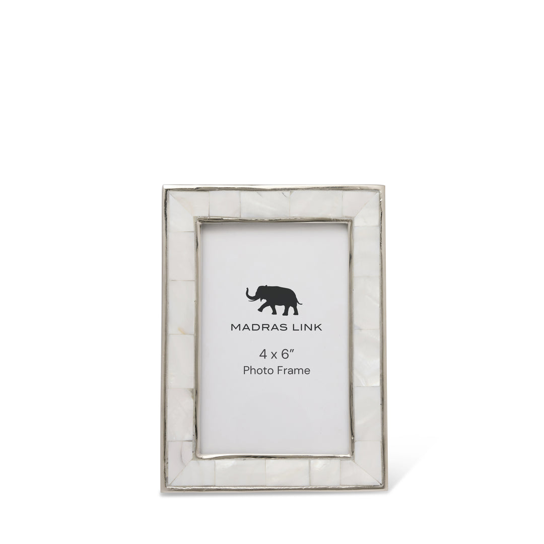Mother Of Pearl Photo Frame Small - Madras Link