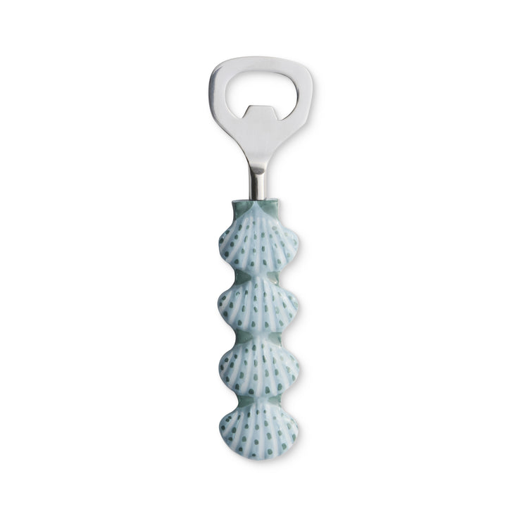 Scallop Blue Bottle Opener - Madras Link