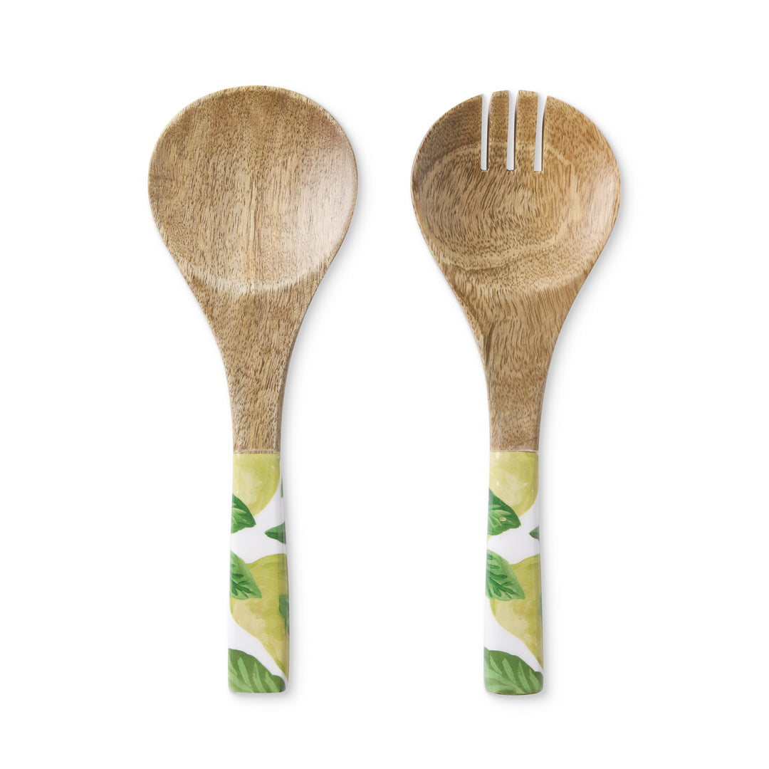 Pear Tree Salad Server Set - Madras Link