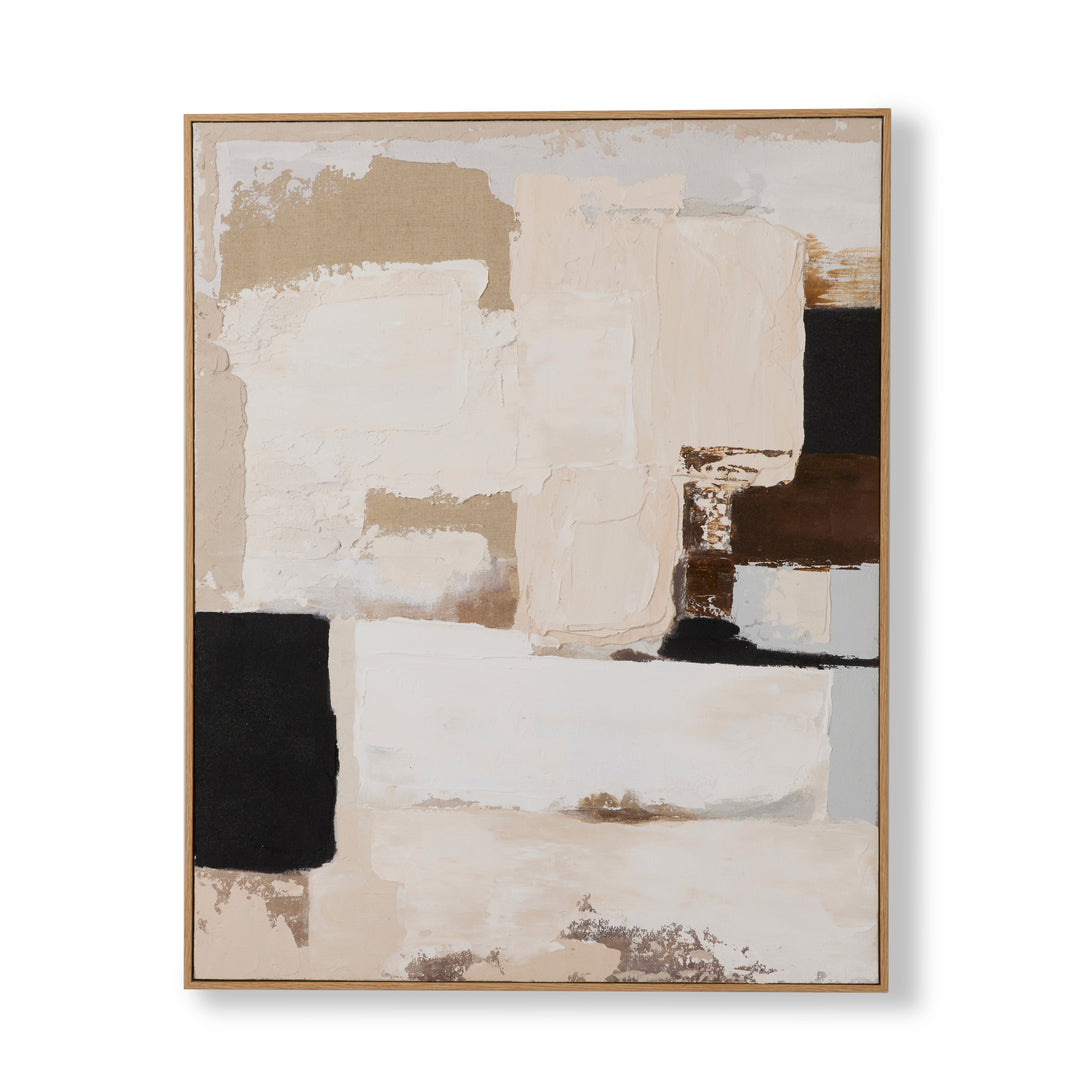 Clyde Black / Neutral Wall Art - Madras Link