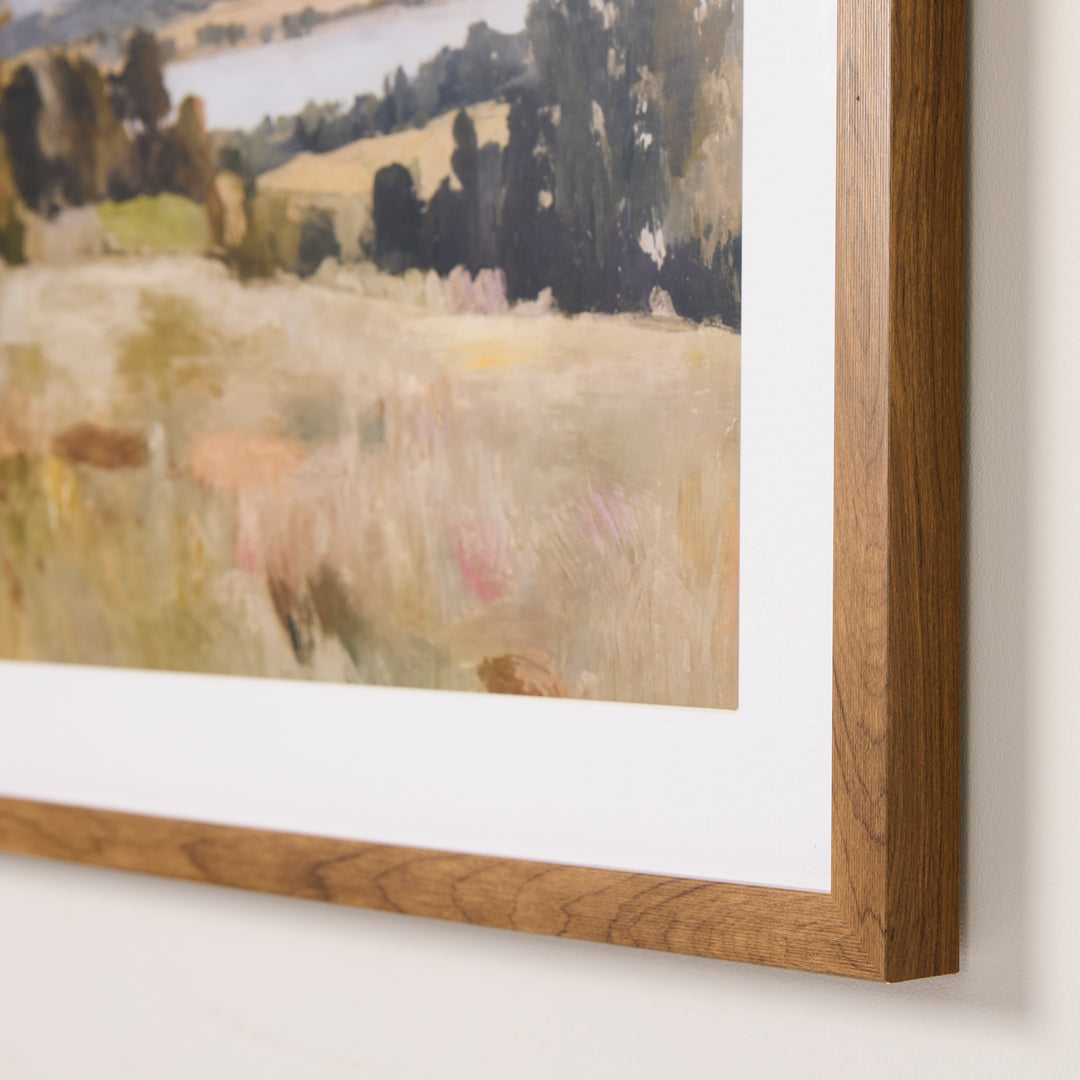 Hampshire Landscape Framed Print - Madras Link