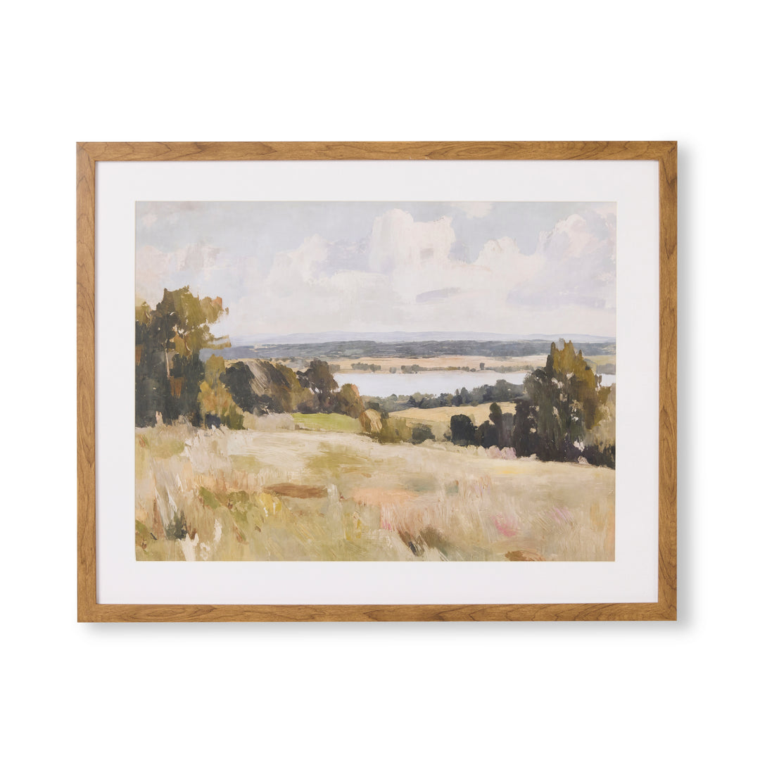 Hampshire Landscape Framed Print - Madras Link