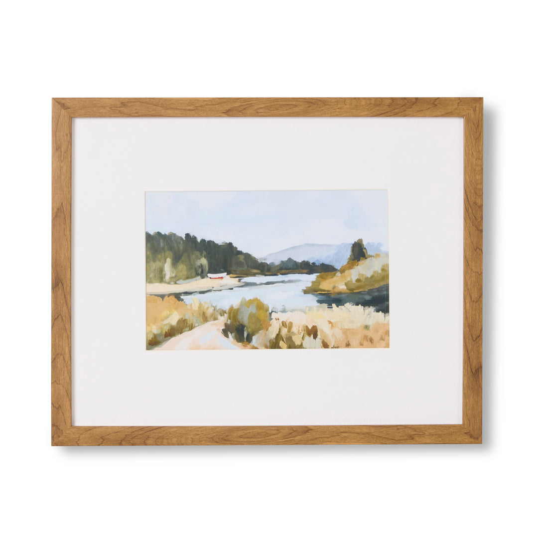 Inlet Framed Print - Madras Link
