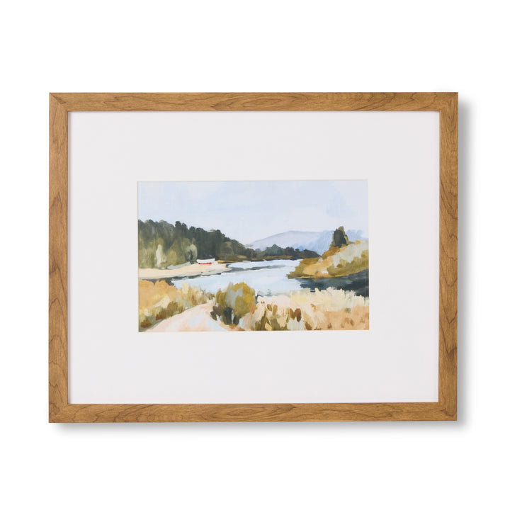 Inlet Framed Print - Madras Link