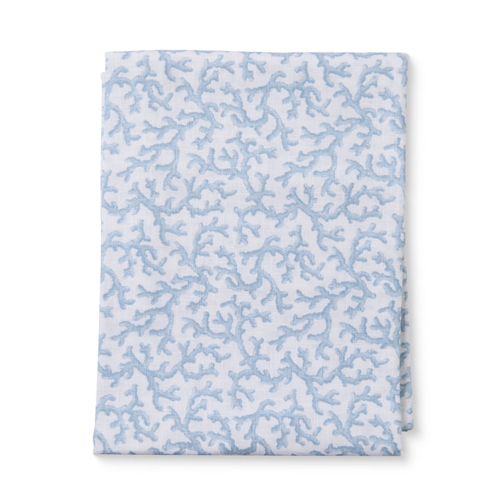 Hayman Coral Blue Tablecloth