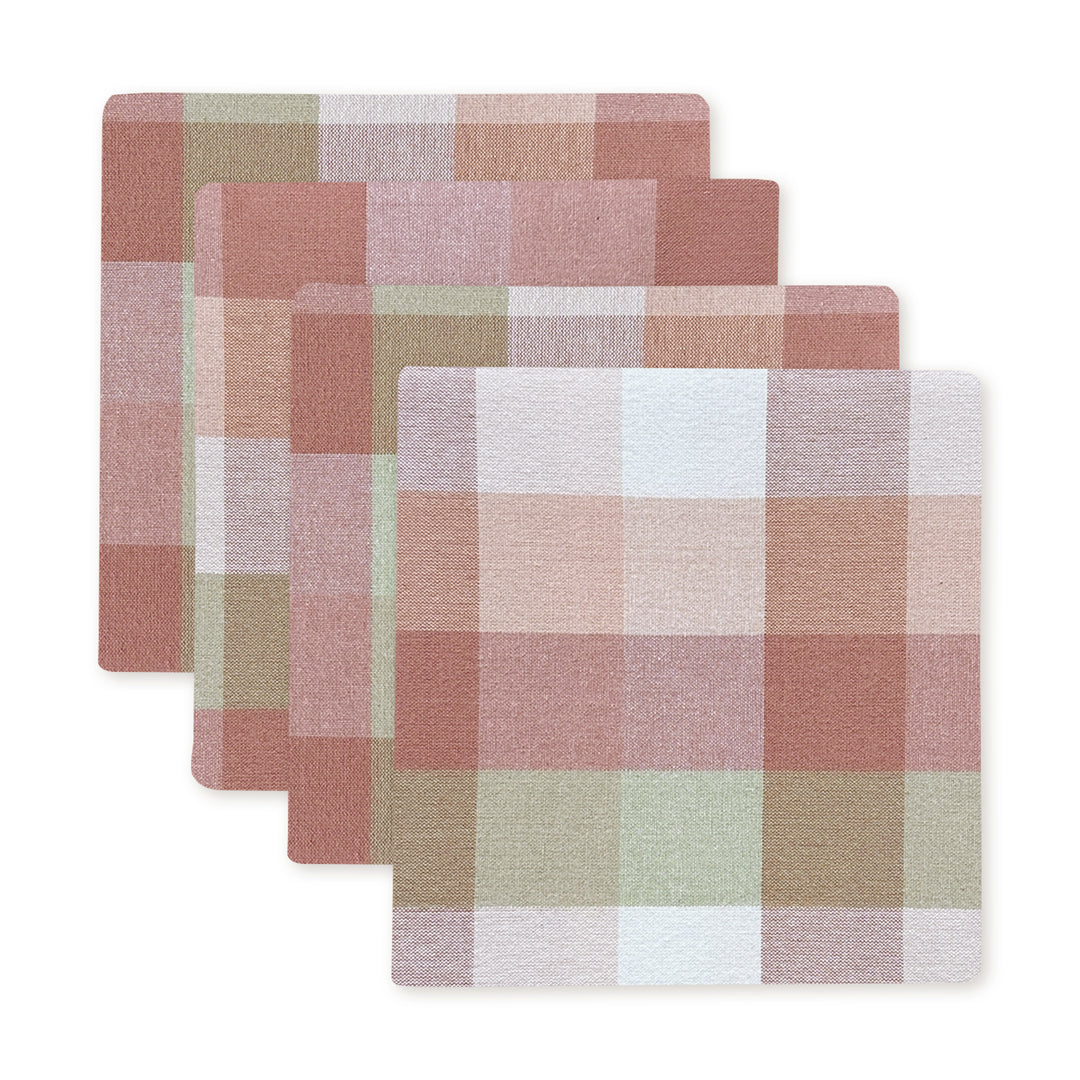 Rosie Multi Check Napkin Set of 4 - Madras Link