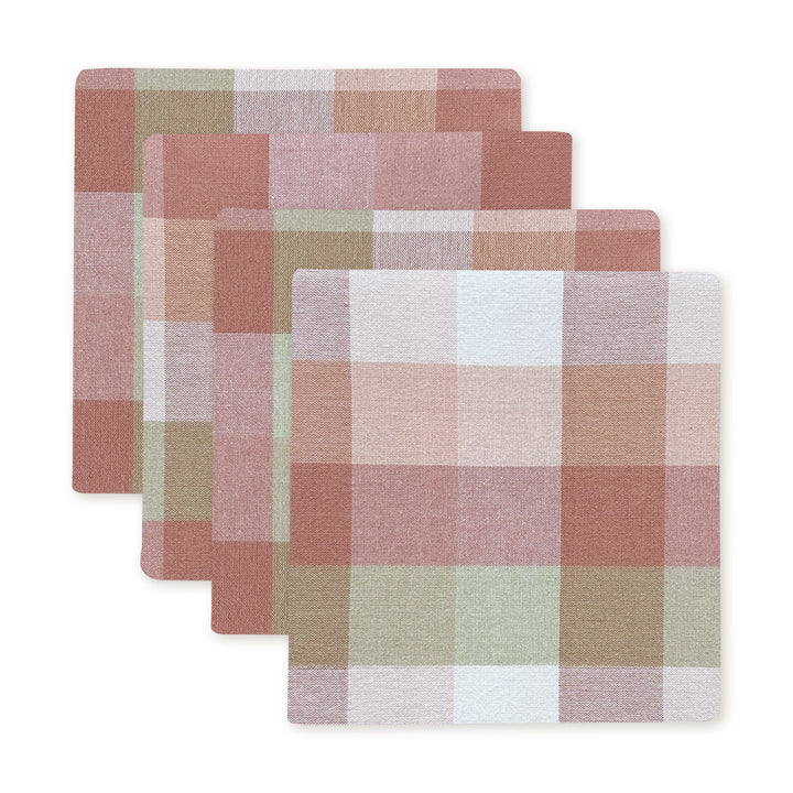 Rosie Multi Check Napkin Set of 4 - Madras Link
