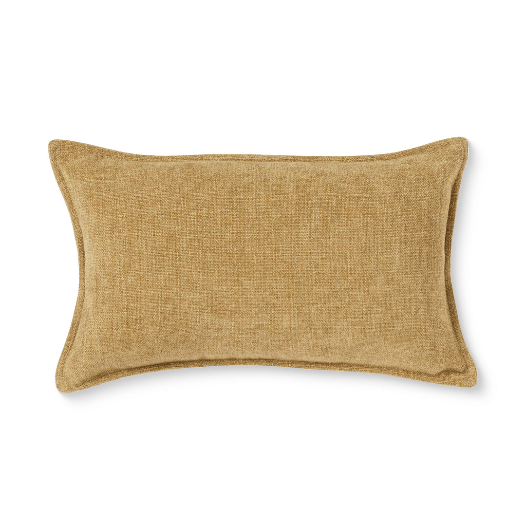 Theo Ochre Lumbar Cushion - Madras Link