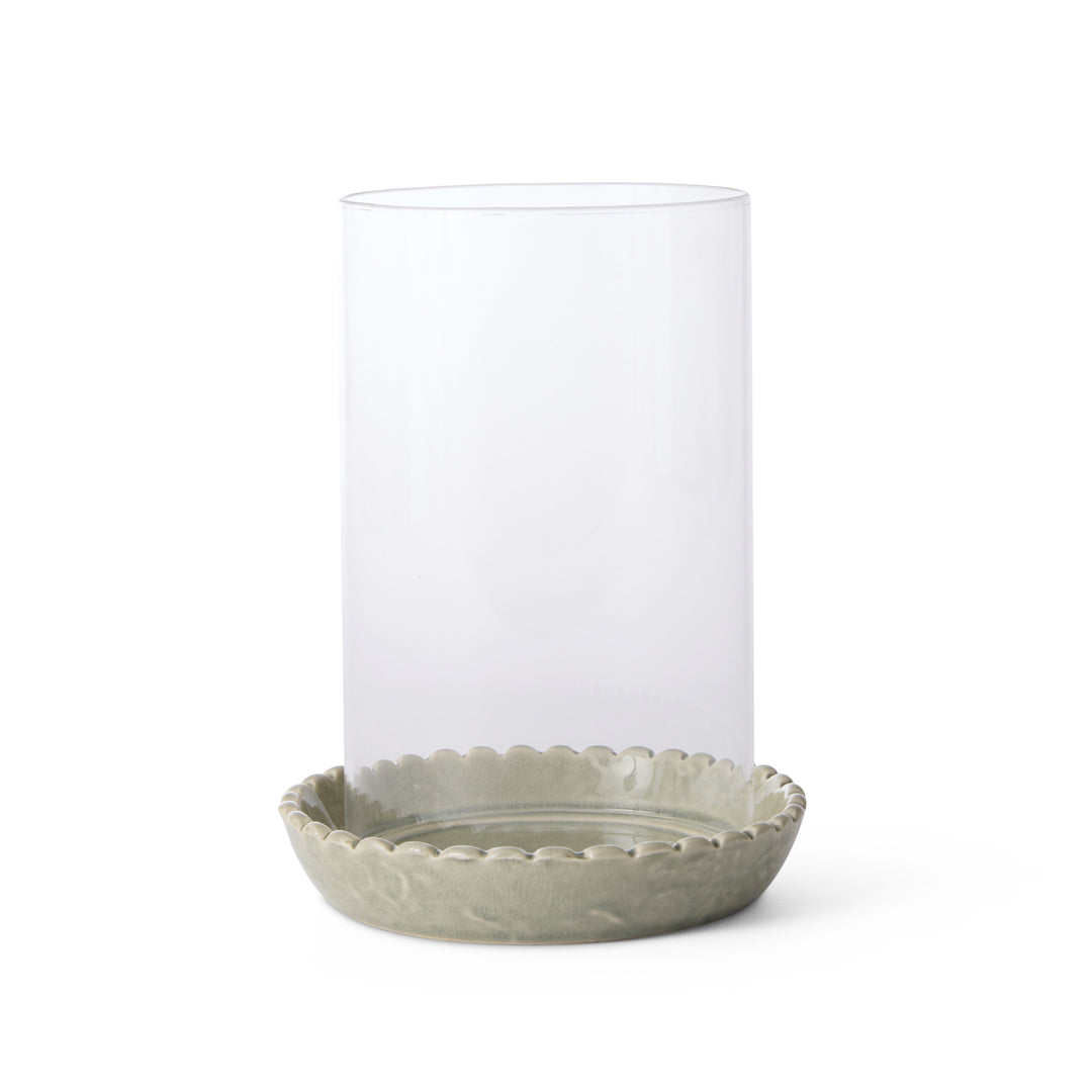 Neve Sage Green Ceramic Votive Small - Madras Link