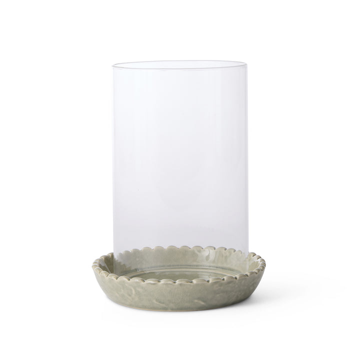 Neve Sage Green Ceramic Votive Small - Madras Link