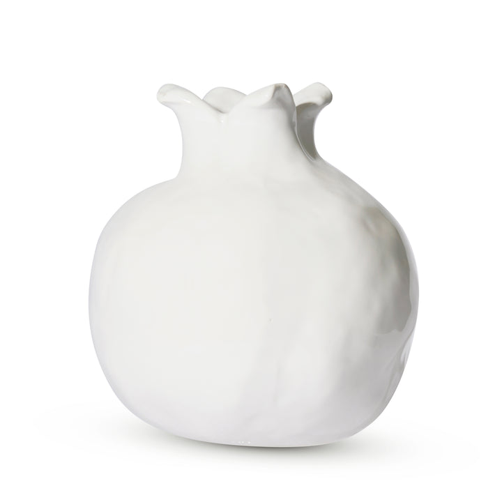 Pomegranate White Bud Vase Large - Madras Link
