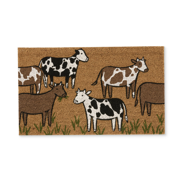 Grazing Cows Doormat - Madras Link