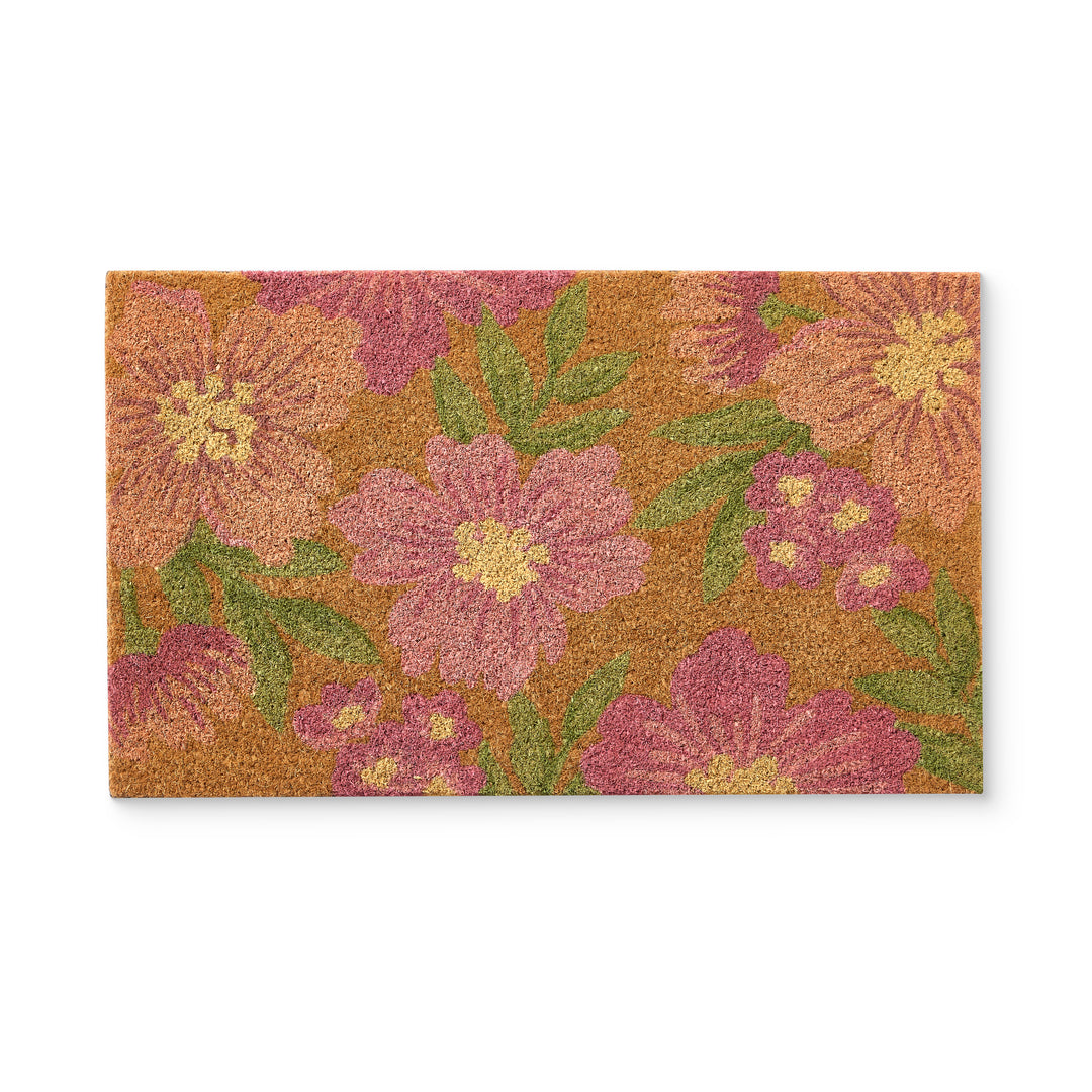Rosie Floral Doormat - Madras Link